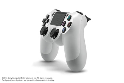 Sony DualShock 4 PlayStation 4 Controller Glacier White Renewed