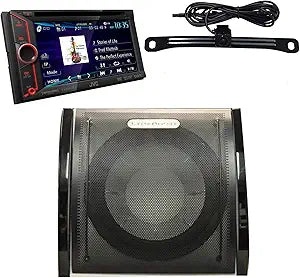 JVC KWV100 Car Stereo Backup Cam & Subwoofer