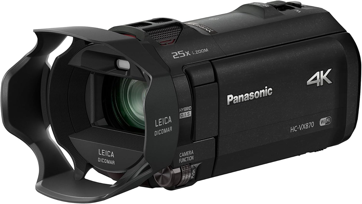 Panasonic HC-VX870K 4K Ultra HD Camcorder WiFi