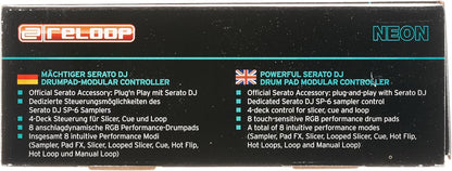 Reloop AMS-NEON USB Serato DJ Pad Controller