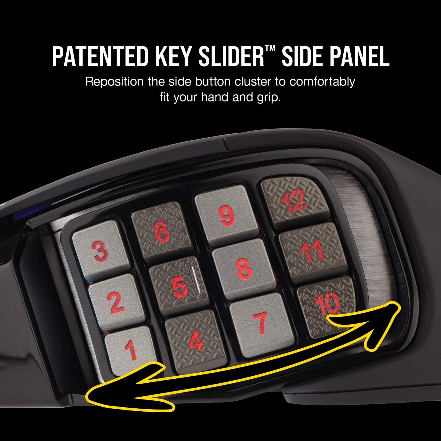 Corsair Scimitar RGB Elite Gaming Mouse (Renewed)