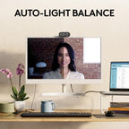 Logitech 960-001589 Brio 101 Webcam - 1080p, Auto-Light, Privacy Shutter