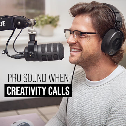 Rode PODMICUSB Dynamic Broadcast Microphone XLR/USB