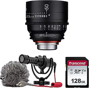 Rokinon XEEN 50mm T1.5 MFT Cine Lens Kit with Microphone