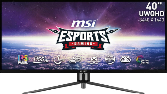 MSI MAG401QR 40" UWQHD 155Hz FreeSync Gaming Monitor
