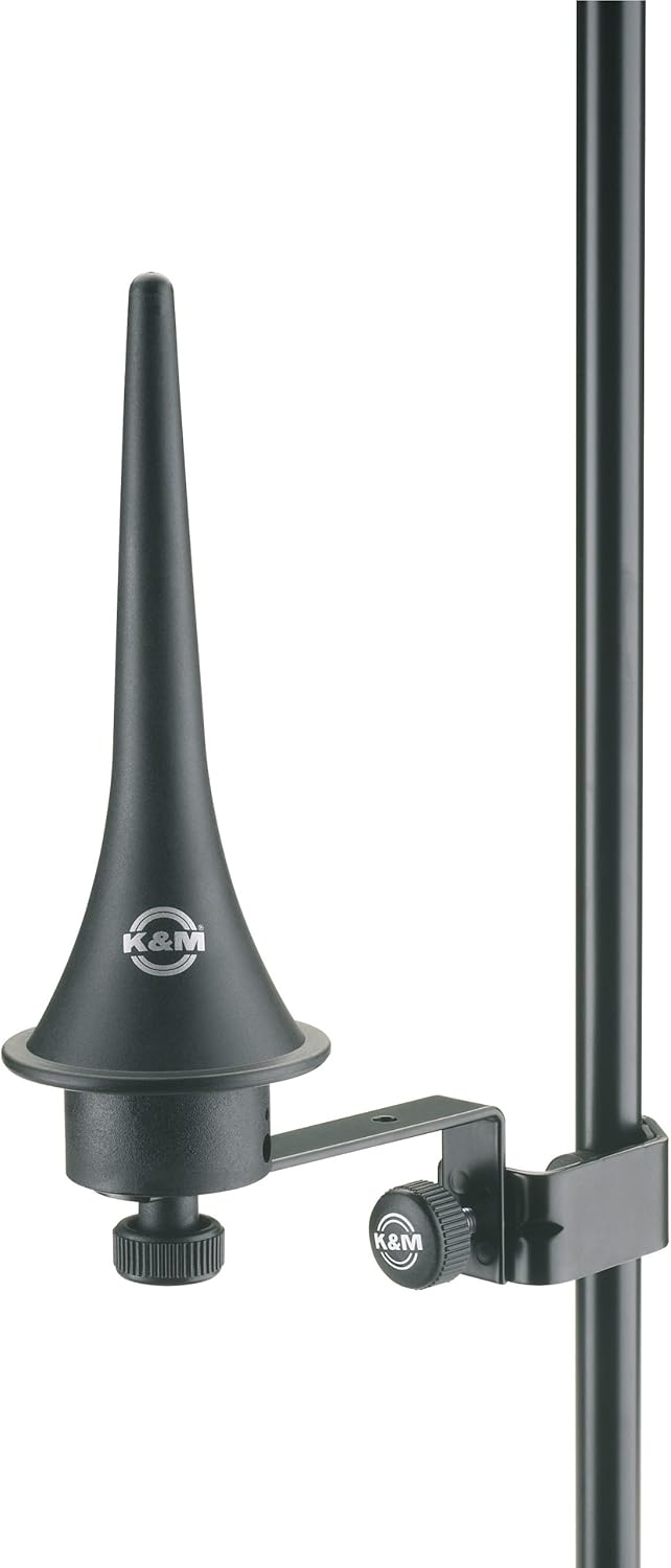 K&M K&M-4475 Clarinet Holder - Nickel — main product image