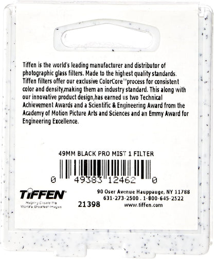 Tiffen 49BPM1 49mm Black Pro-Mist Diffusion Filter