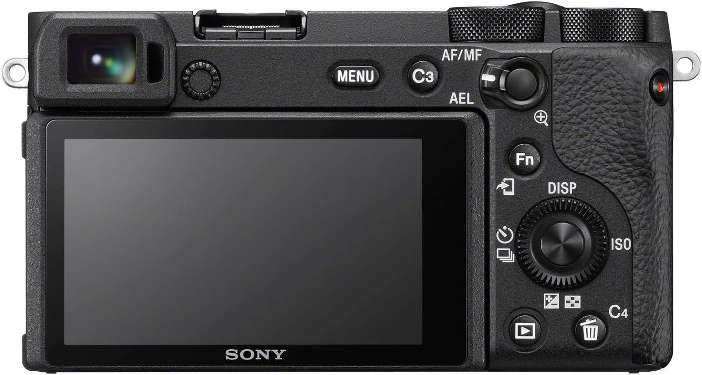 Sony E12SNILCE6600B a6600 Mirrorless Camera 4K Bundle