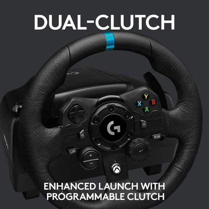 Logitech G923 Racing Wheel & Pedals for Xbox/PC (Renewed)