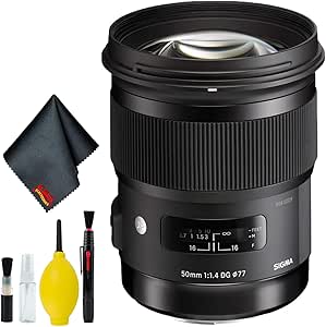 Sigma 311306 50mm f/1.4 DG HSM Art Lens - Nikon F Mount