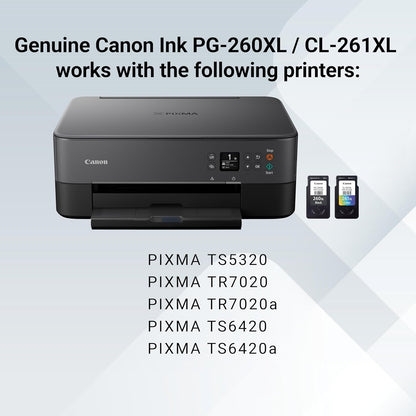 Canon 3706C005 PG-260/CLI-261 XL Ink Value Pack