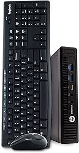 HP 800G2 EliteDesk Mini i5 Desktop PC (Renewed)