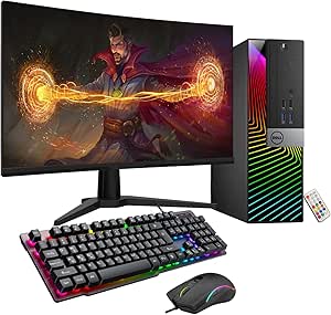 Dell OptiPlex RGB Gaming PC i7 GT 1030 Renewed