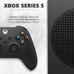 Microsoft XXU-00001 Xbox Series S 1TB Carbon Black Console