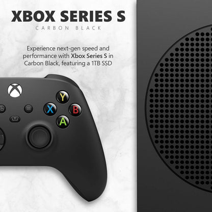 Microsoft XXU-00001 Xbox Series S 1TB Carbon Black Console