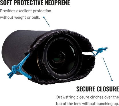 Tenba 636-353 Tools Soft Lens Pouch 6x4.5 - Camera Protection