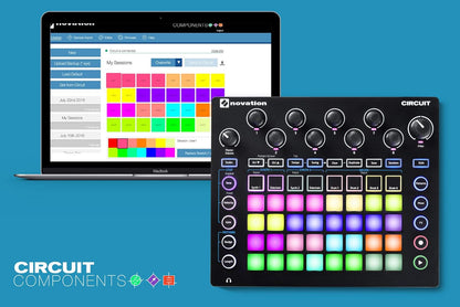 Novation Circuit Groove Box Sampler, Synth & Drum Machine