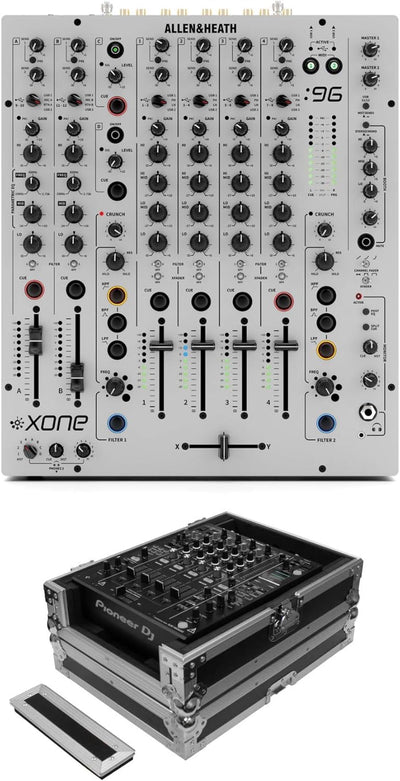 Allen & Heath Xone:96 DJ Mixer + Odyssey FZ12MIXXD Case