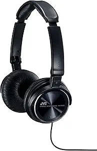 JVC HA-S360-B On-Ear Headphones - Black