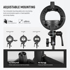 Neewer 10103058 S-Type Bowens Mount Speedlite Bracket