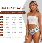 Novastar Womens Trains Pattern Seamless Bikini Panties