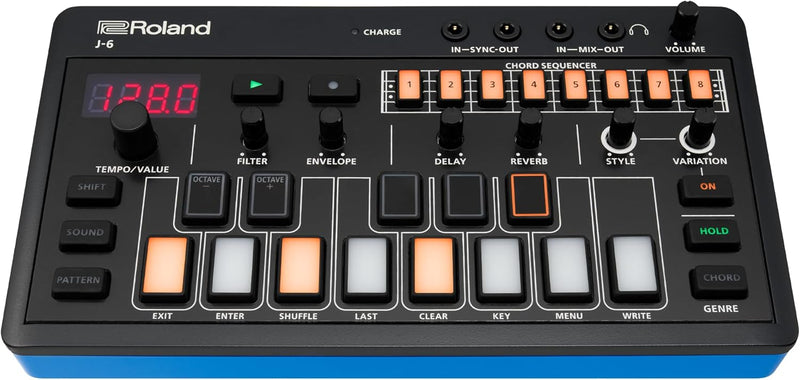 Roland J-6 AIRA Compact: Portable Chord Synth Machine — main product image