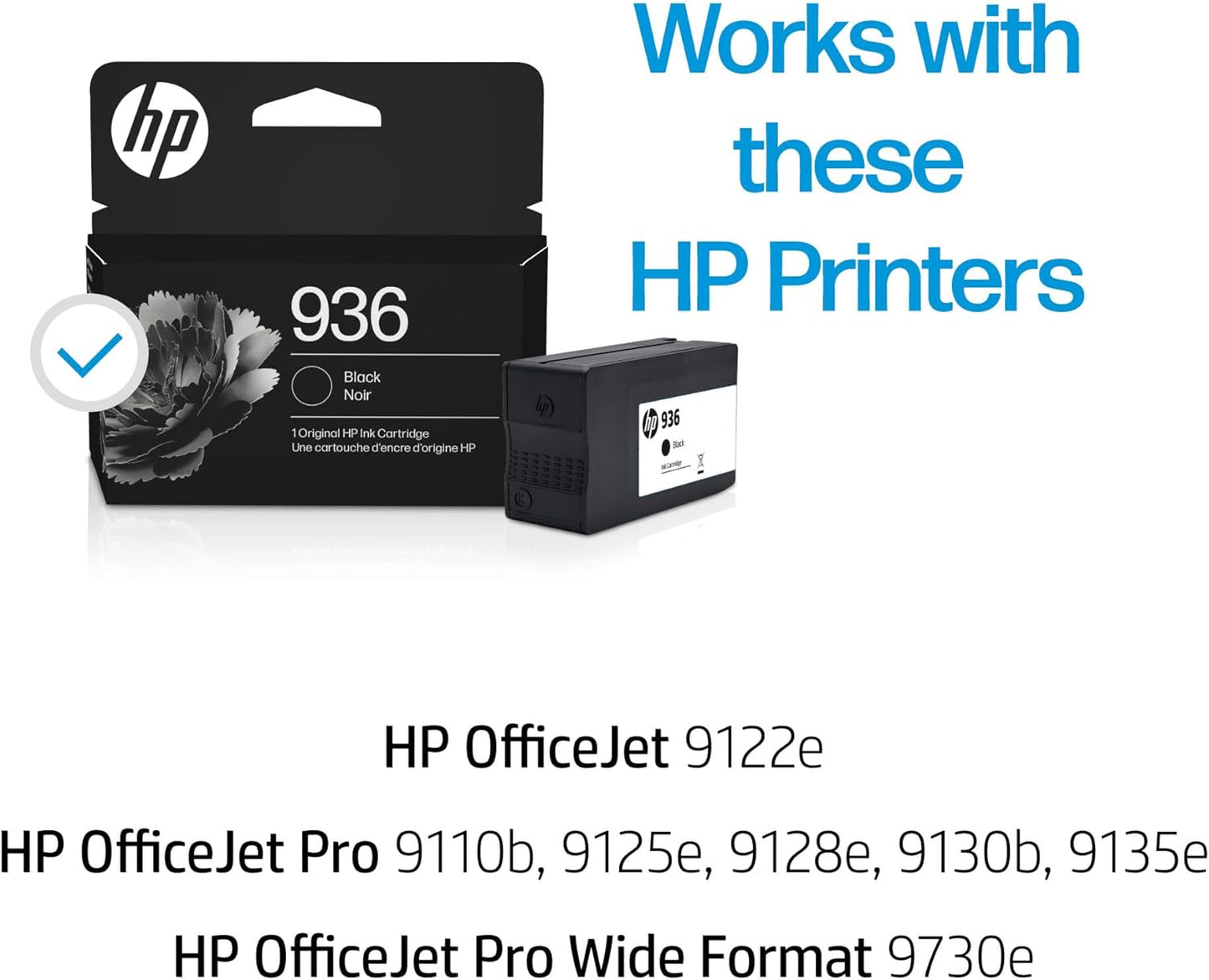 HP 4S6V2LN 936 Black Ink Cartridge for OfficeJet