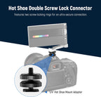 Neewer 10100957 8-Piece Cold Shoe Mount Adapter Set