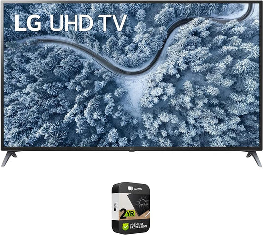 LG E99LG75UP7070PUD 75" 4K UHD Smart TV Bundle