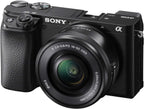 Sony ILCE6100L/B Alpha a6100 Mirrorless Camera 16-50mm Lens