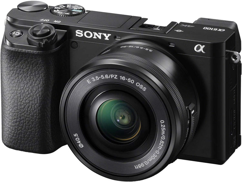 Sony ILCE6100L/B Alpha a6100 Mirrorless Camera 16-50mm Lens — main product image