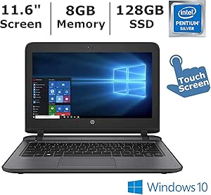 HP ProBook-11-EE-G 11.6" Touchscreen Laptop Pentium 4405U 8GB 128GB SSD