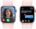 Apple Watch Series 9 41mm GPS - Pink Aluminum, Light Pink Band
