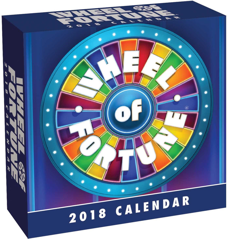 Sony Wheel of Fortune 2018 Day-to-Day Calendar — main product image