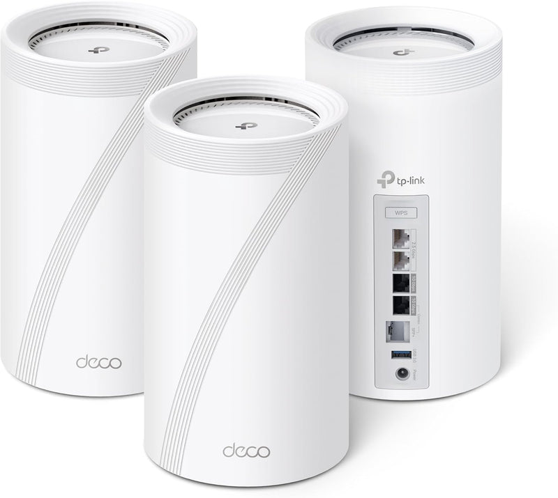 TP-Link WiFi 7 Mesh System Deco BE95 BE33000 Whole Home 3-Pack — main product image