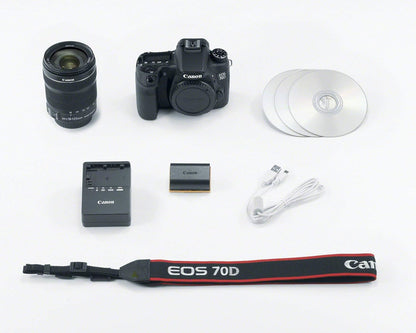 Canon 8469B016 EOS 70D DSLR Camera 18-135mm STM Lens