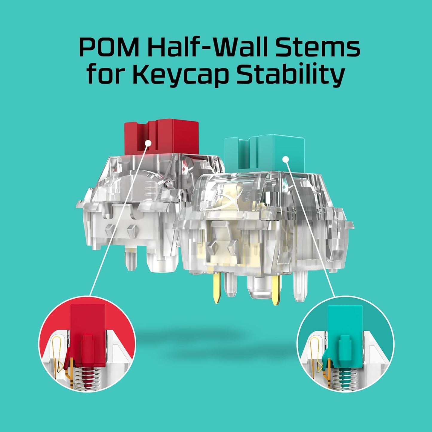 HyperX 85U07AA Linear Mechanical Keyboard Switches