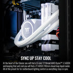 Thermaltake S3WT-B550-G36-LCS Glacier 360 RTX 3060 Gaming PC