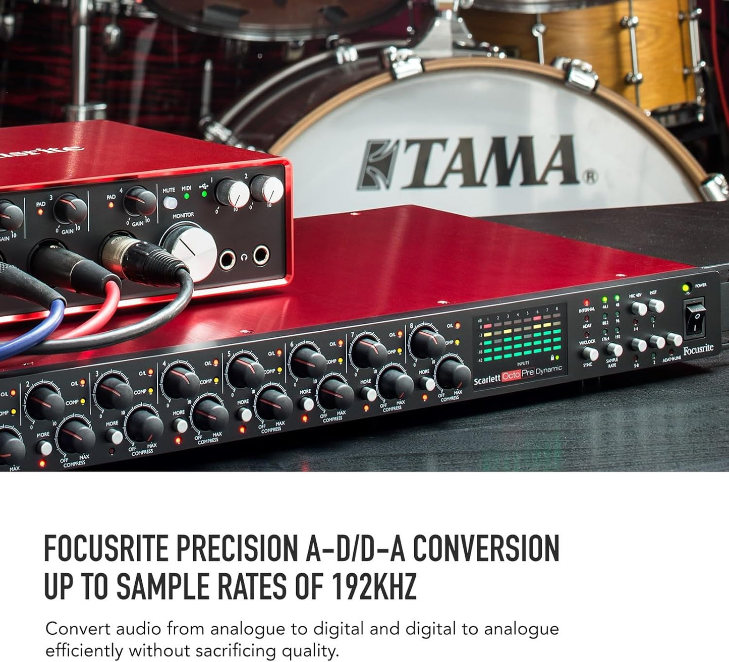 Focusrite AMS-SCARLETT-OCTOPRE-DYNA Scarlett OctoPre - Dynamic Mic Preamp