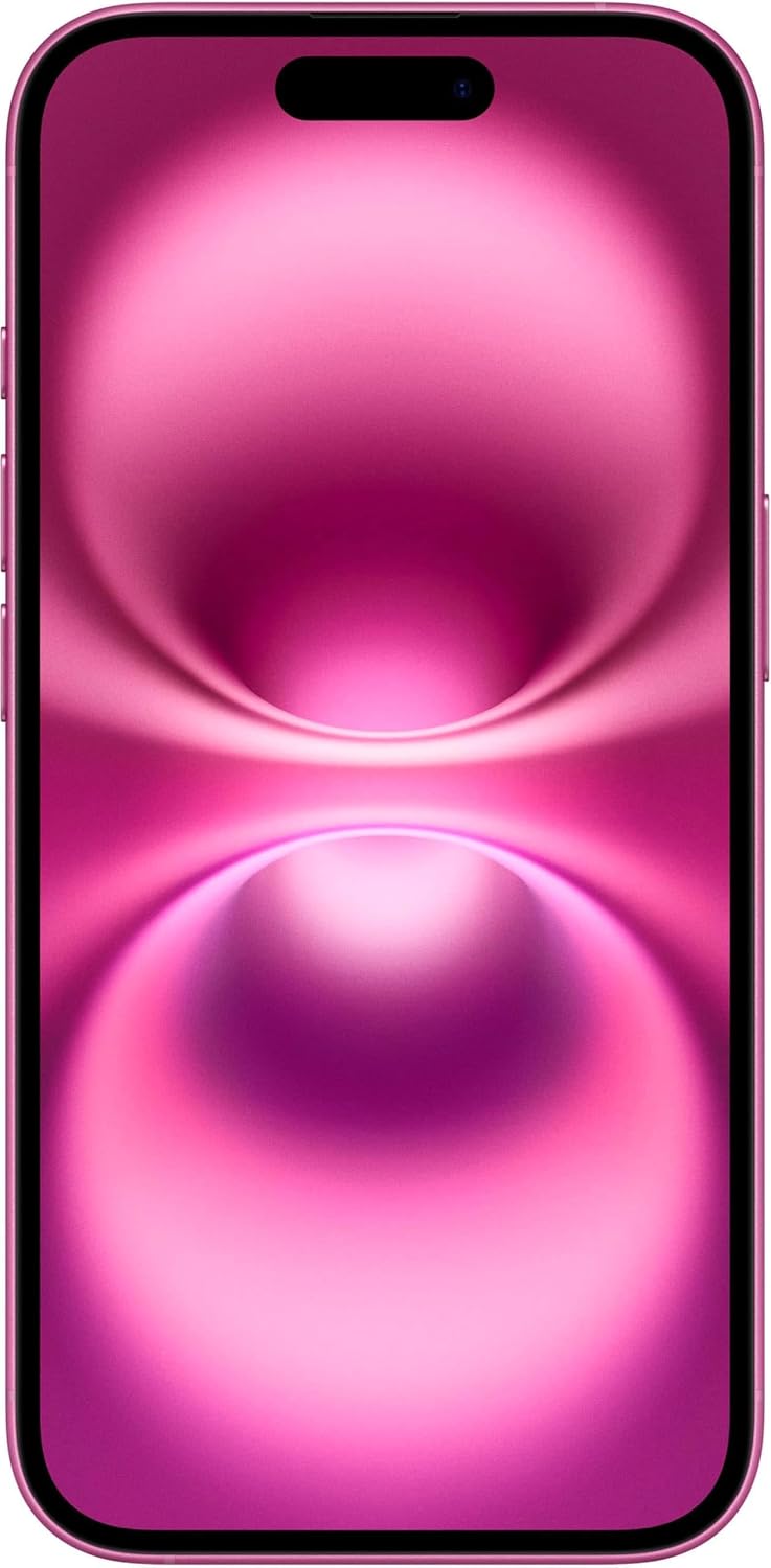 Apple iPhone 16 128GB Pink - Unlocked (Renewed)
