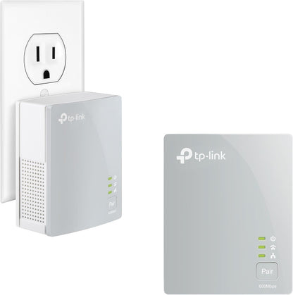TP-Link TL-PA4010KIT AV600 Powerline Adapter (Renewed)