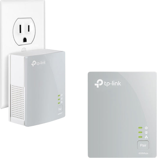 TP-Link TL-PA4010KIT AV600 Powerline Adapter (Renewed)