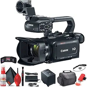 Canon 2218C003 XA11 Compact Full HD Camcorder Bundle (Renewed)