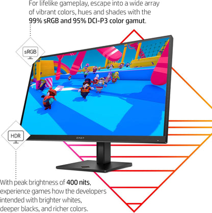 HP OMEN 27Q 27" QHD 165Hz Gaming Monitor
