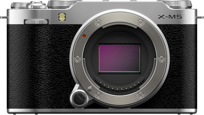 Fujifilm X-M5 Silver Mirrorless Camera Body