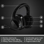 Logitech 981-000632 G533 Wireless DTS 7.1 Surround Gaming Headset