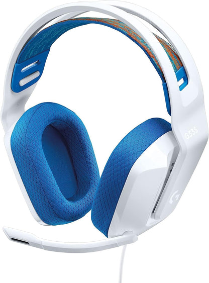 Logitech G535 Lightspeed Wireless Gaming Headset - White Renewed