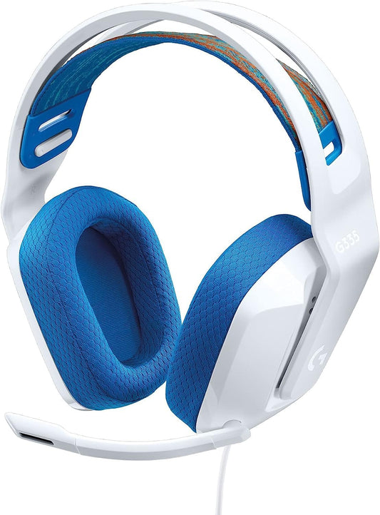 Logitech G535 Lightspeed Wireless Gaming Headset - White Renewed