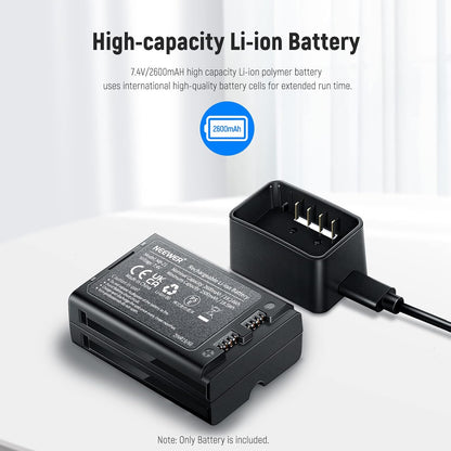 Neewer NB-Z1 Flash 7.4V 2600mAh Li-ion Replacement Battery