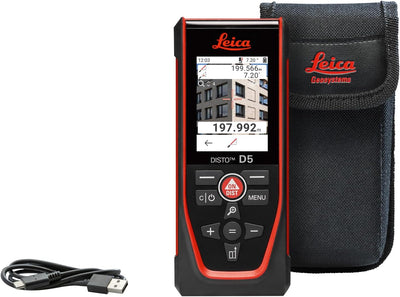 Leica 950908 Disto D5 Laser Distance Meter Pointfinder Bluetooth